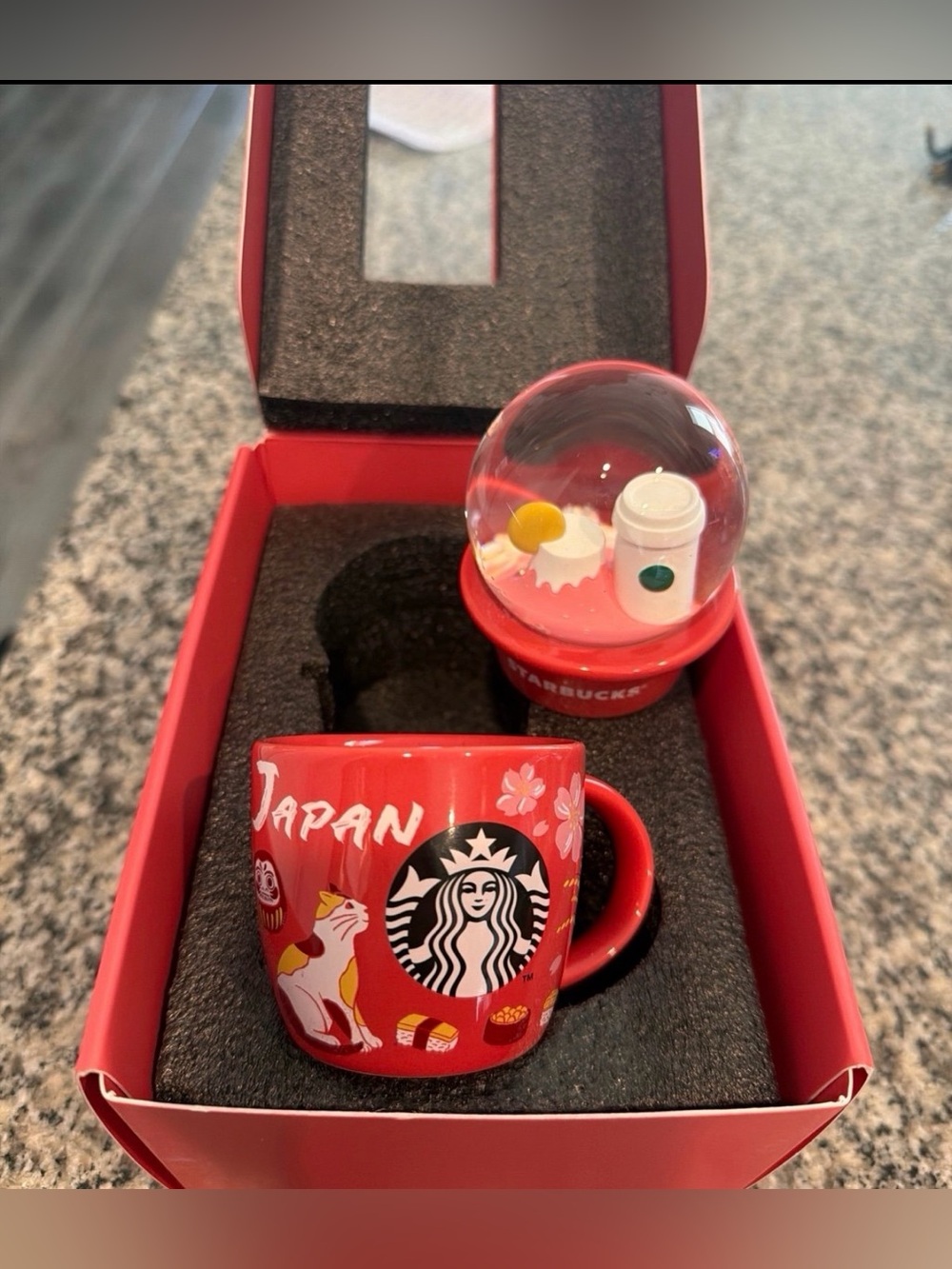Starbucks Snow Globe Mug Japan